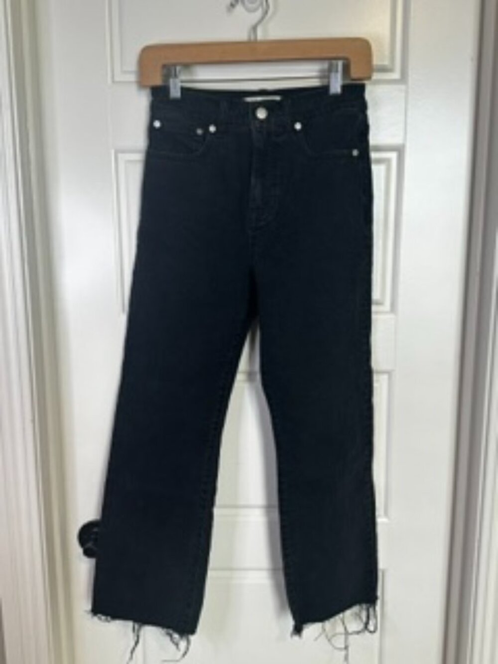 Madewell 90's Straight Black Jeans